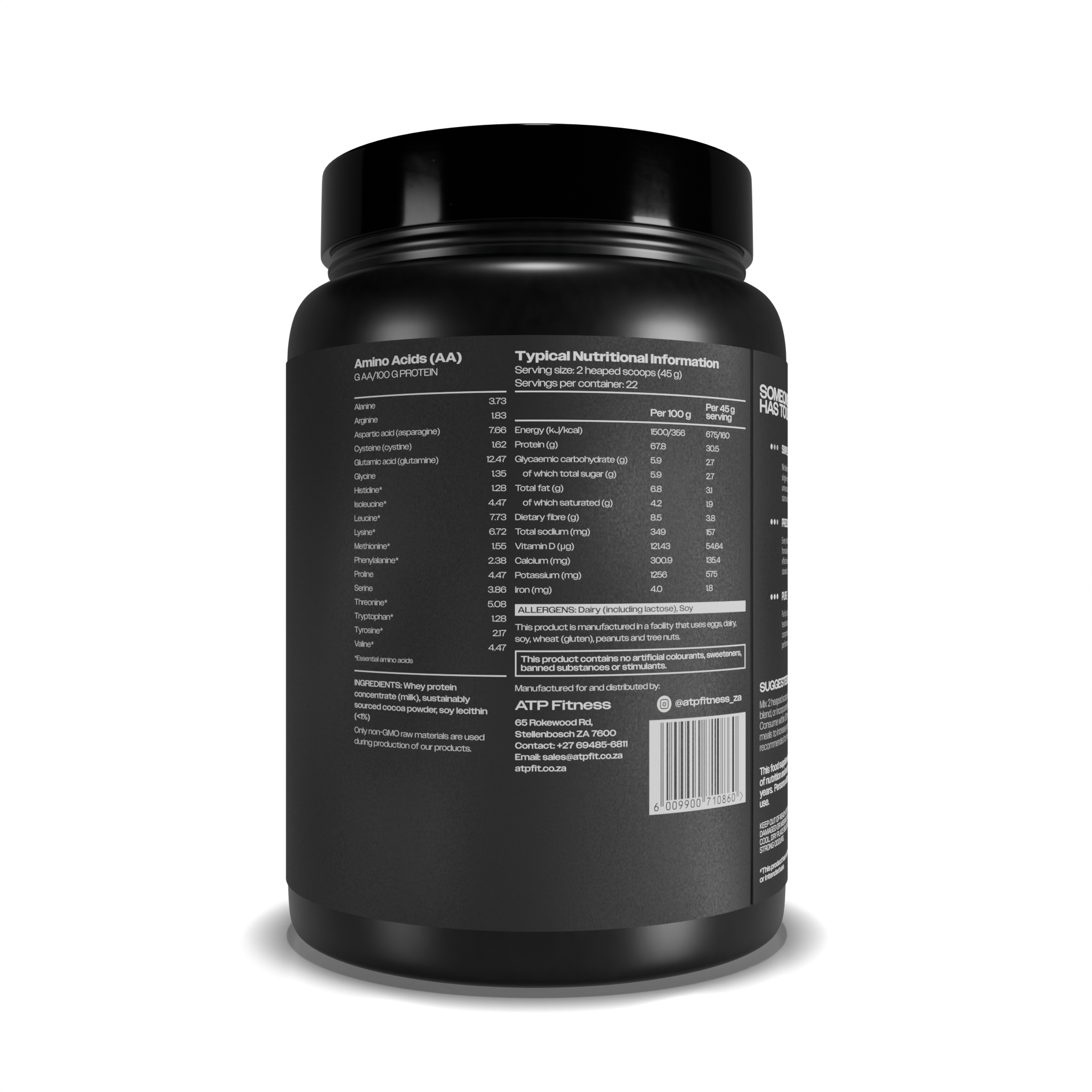Belgian Cocoa Whey Concentrate 1 kg