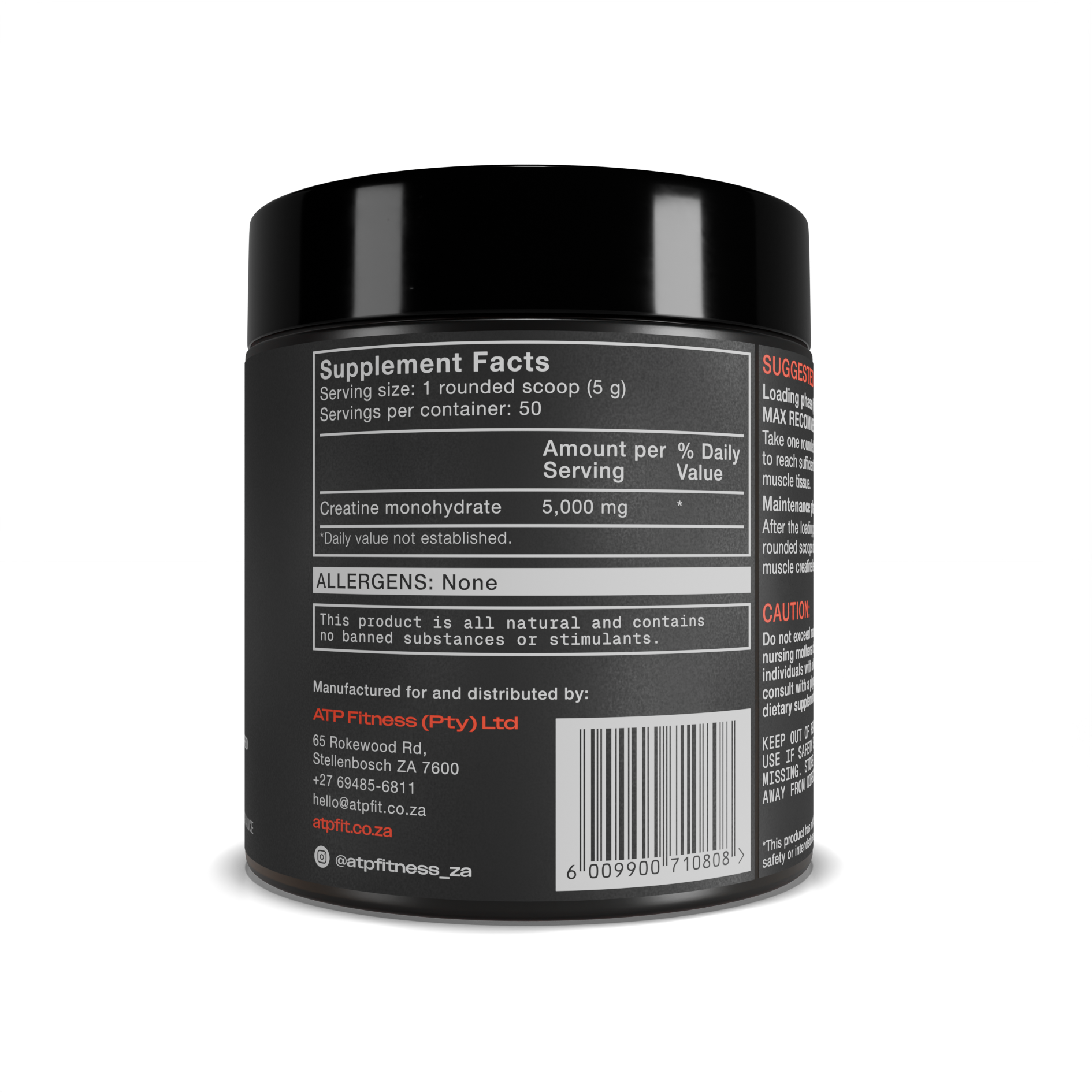 Micronised Creatine Monohydrate - 250 g