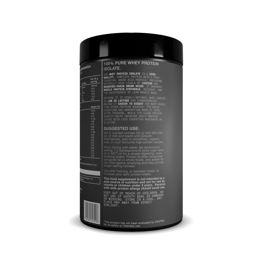 Unflavoured Whey Protein Isolate